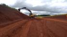 Obra de pavimentação da PR-239