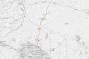 Mapa do trecho que será duplicado