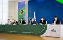 Coletiva de imprensa sobre as novas concessões