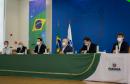 Coletiva de imprensa sobre as novas concessões