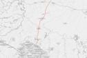 Mapa do trecho que irá receber as obras