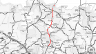 Mapa do trecho contemplado
