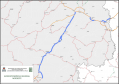 Mapa dos trechos estaduais do anel de integração