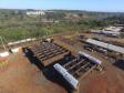 Obras na ponte na margem brasileira