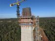 Obras na ponte na margem