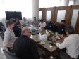 Reunião para discutir canalização do tráfego em praças de pedágio