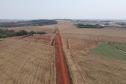 Foto aérea do contorno