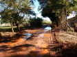 Trecho da estrada atual