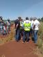 Reunião técnica no local da obra