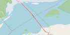 Mapa da Ponte de Guaíra