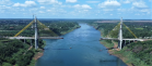 Ponte da Integração Brasil Paraguai e nova rodovia de acesso