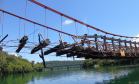 Ponte Pênsil de Ribeirão Claro