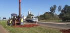 Obras de passarela em Londrina