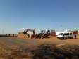 Passarela de Bandeirantes em obras
