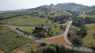 Curva concluída na PR-151 em Ribeirão Claro