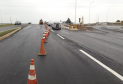 Novo viaduto de Guarapuava em obras