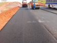 Obras de pavimentação da Estrada Boiadeira