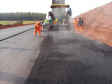 Obras de pavimentação da Estrada Boiadeira