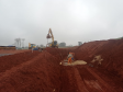 Obras de pavimentação da Estrada Boiadeira