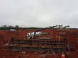 Obras de pavimentação da Estrada Boiadeira