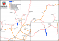 Mapa do trecho