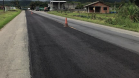 Serviços em andamento na PR-804