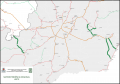Mapa do lote 01 do programa Integra Paraná