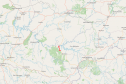 PR-170 mapa do bloqueio