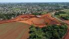 Obras da Rodovia de Acesso à Ponte da Integração