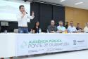 Audiência pública da Ponte de Guaratuba, em Guaratuba