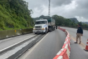 Faixa extra liberada na BR-277