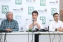 Coletiva de imprensa sobre obras na BR-277