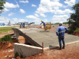 Obras da passarela