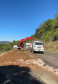 Serviços no km 473 da PR-170 em Bituruna