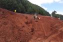 Obra emergencial na PR-170 em Bituruna