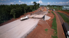 Nova trincheira da BR-277 em Cascavel