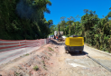 Serviços no km 7 da Estrada da Graciosa