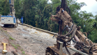 Serviços no km 7