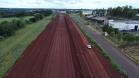 Perimetral - Terraplanagem linha Geral, estaca 550