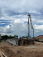 Canteiro de obras do novo viaduto da BR-376 em São José dos Pinhais