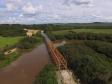Ponte do Rio da Várzea entre a Lapa e Campo do Tenente