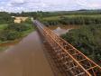 Ponte do Rio da Várzea entre a Lapa e Campo do Tenente