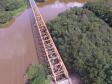 Ponte do Rio da Várzea entre a Lapa e Campo do Tenente