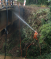 Obras na Ponte sobre Rio Jararaca