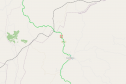 Mapa indicando o local da queda de barreira