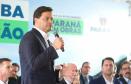 Evento de anúncio do edital da Ponte de Guaratuba