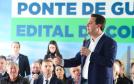 Evento de anúncio do edital da Ponte de Guaratuba
