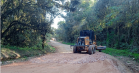 Conservação de rodovia não pavimentada