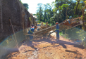 Obras na Estrada da Graciosa