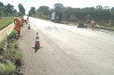 Reformas no viaduto de Palmas